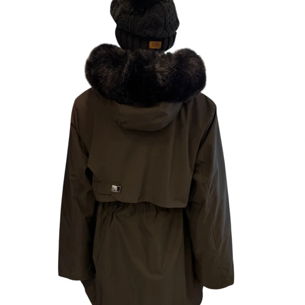 Women’s Hooded Mid-Length Jacket size XL